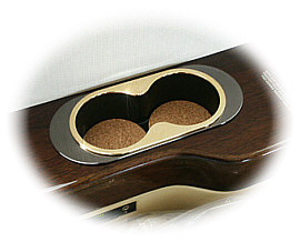FalconJet Adapter Plate - Permits direct replacement of old-style FalconJet tambour units with a wide variety of larger and deeper cupholders