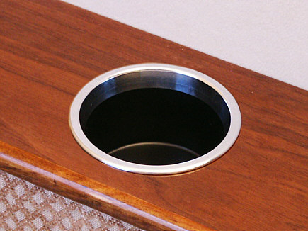 Custom Cupholders Two-Piece Replacement with standard rim style #R106