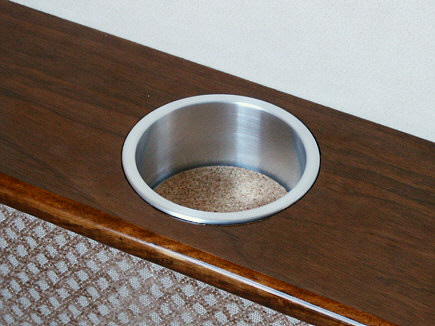 Custom Cupholders One-Piece Replacement Cupholder with appearance rim style #R102