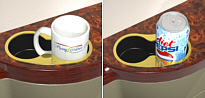 Two-Piece - Double Cupholder - Style #D203C