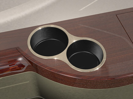 Two-Piece - Double Cupholder - Style #D205