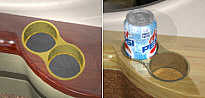 Two-Piece - Double Cupholder - Style #SP-D205PG