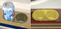 Two-Piece - Double Cupholder - Style #SP-D203S