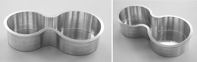 Metal replacement for plastic cupholders in Challenger 300
